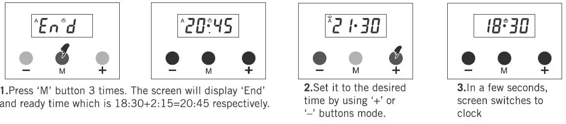 Automatic cooking program 1