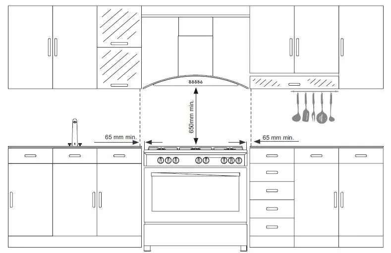 INSTALLATION OF THE APPLIANCE