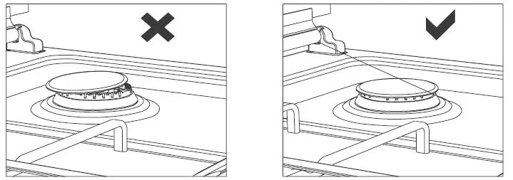 USING THE GAS BURNER 1