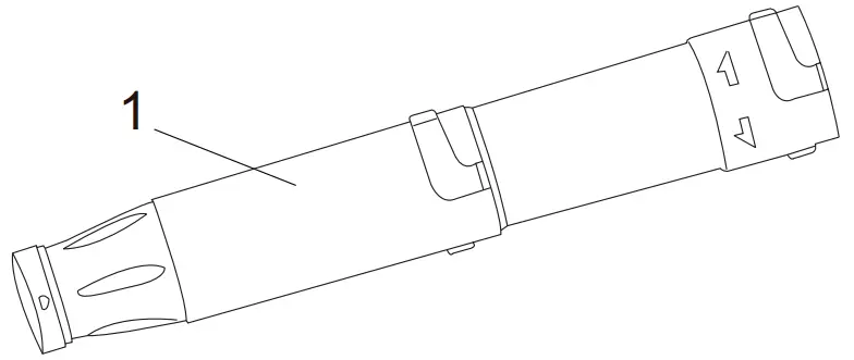 greenworks CS60L02 Pro Ultrapower 60v Chainsaw-EXPLODED VIEW