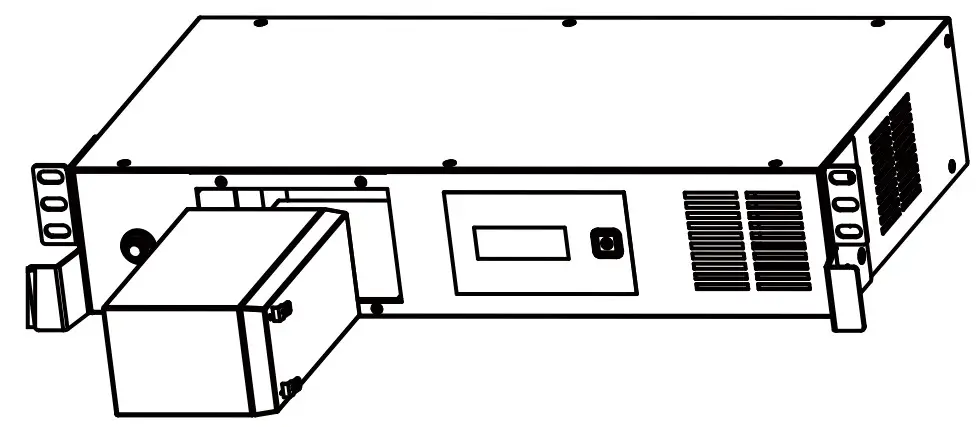 Power Shield PSDR800 Defender RackMount Line Interactive UPS Uninterruptible Power Supply System - battry