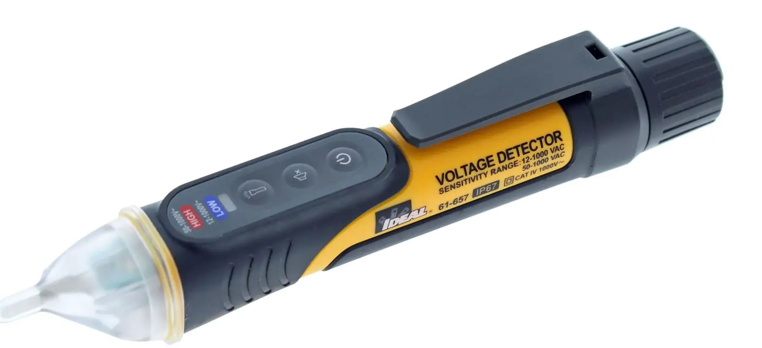 Ideal 61-657 Dual Range 12-to-1000v Ncvt With Flashlight User Manual Ideal 61-657 Dual Range 12-to-1000v Ncvt With Flashlight User Manual