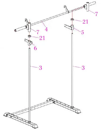FRENCH FITNESS MSC8 Multi Smith Cable Machine - assembaly2