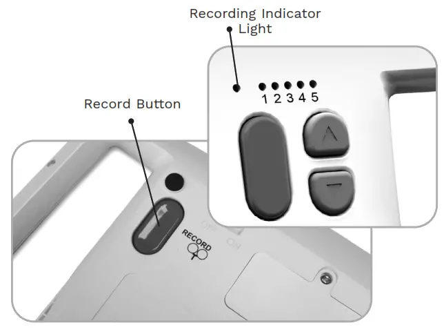 AbleNet FT 7 QuickTalker Speech Device That is Easy to us - Entering Record
