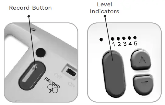 AbleNet FT 7 QuickTalker Speech Device That is Easy to us - Record Button