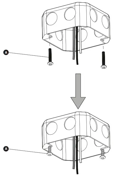 artika FM ORC BL Led Ceiling Light Fixture - LIGHT FIXTURE INSTALLATION