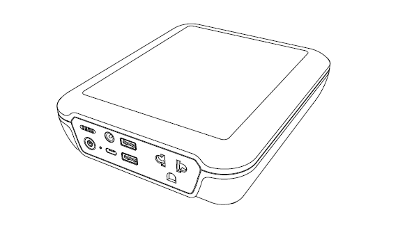 Jupio Powerbox 160 Us Desktop Powerbank Instruction Manual
