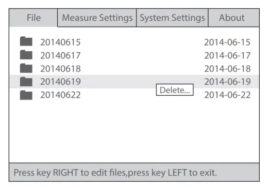 FS Fotr Series Handheld Optical Time Domain Reflectomete fig 13
