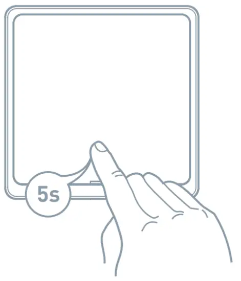 TESLA TSL SWI WIFI1 Smart Switch - Reset
