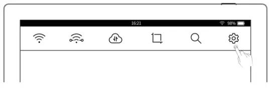 SUPERNOTE A6X Digital Note Taking Device - app1