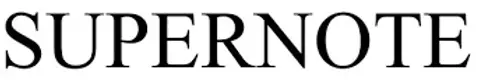 SUPERNOTE logo