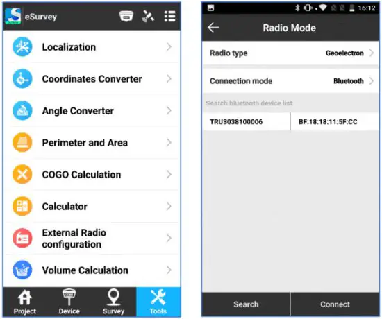 e survey TRU35 Wireless Data Transceiver - Tools