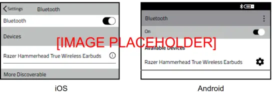 RAZER 344 Wireless Earphone - mobile