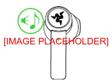 RAZER 344 Wireless Earphone - powerRAZER 344 Wireless Earphone - power