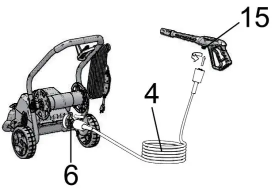 greenworks GPW2000 2000 PSI Pressure Washer - Pressure