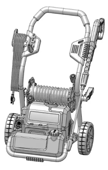 greenworks GPW2000 2000 PSI Pressure Washer