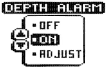 HUMMINBIRD 100 SX Fish Finder - Fish Alarm 1