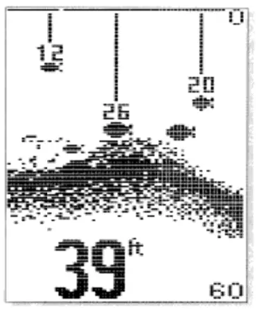 HUMMINBIRD 100 SX Fish Finder - SCREEN