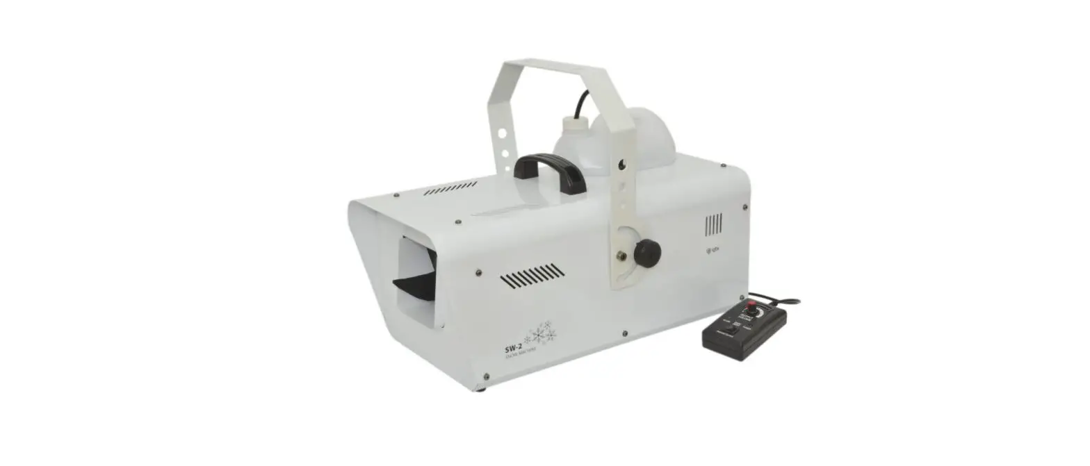 Qtx Sw-2 Snow Machine 1200w User Manual Qtx Sw-2 Snow Machine 1200w User Manual