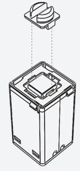 KASTA KMCAP CS TR Clipsal Saturntm -