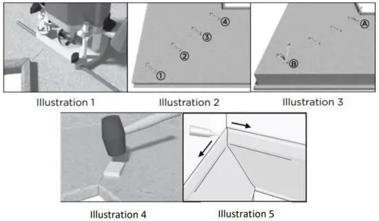 DIMENSIONS Belanger Laminates Laminate Countertop - COUNTERTOP