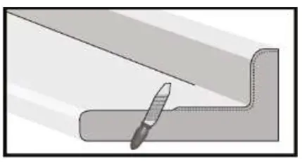 DIMENSIONS Belanger Laminates Laminate Countertop - FINISHING