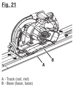 RYOBI PTS01 Brushless Cordless 6 1 2 Inch Track Saw - FIG 20