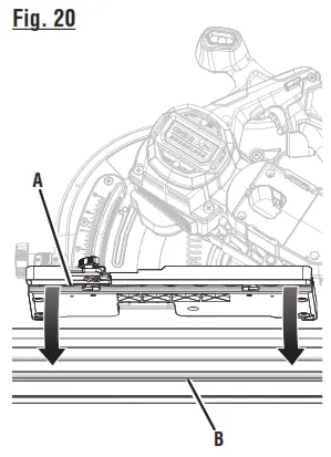 RYOBI PTS01 Brushless Cordless 6 1 2 Inch Track Saw - FIG 22