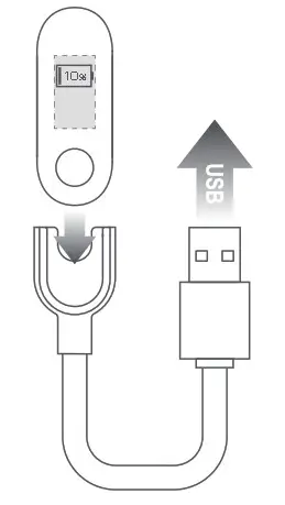 Xiaomi Band 3 Charging the Mi Band