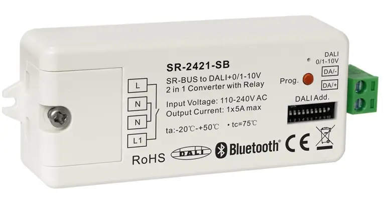 sunricher-SR-2421-Bluetooth-DALI-interface-0-10V-1-10V-product