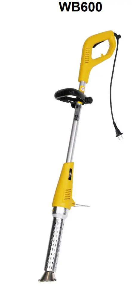 Texas WB600 Weed burner User Manual