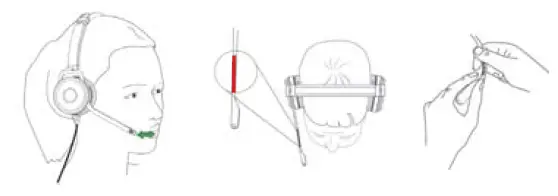 VBeT X200 UC Headset FIG 2