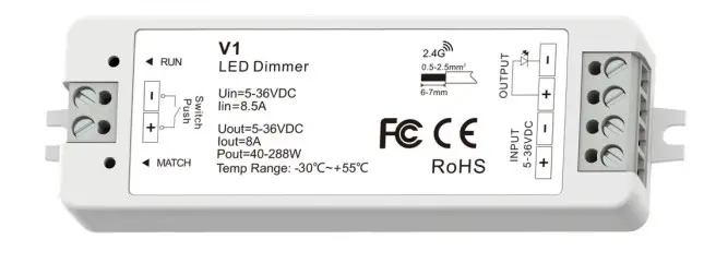 SuperLightingLED V1 Single Color LED Controller