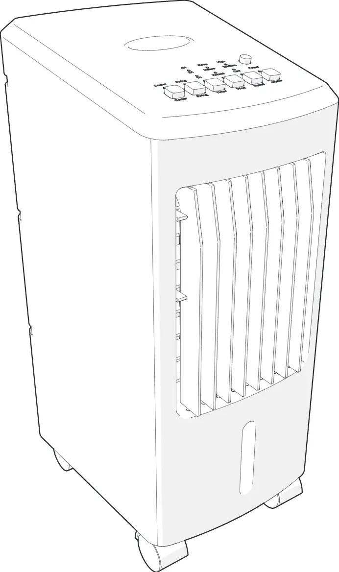 Nedis Cool114cwt Air Cooler User Manual