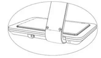 Royal Sovereign RDL-140QI-W LED Desk Lamp with Wireless Fast Charging - Tighten the base and lamp post with screws located at the bottom