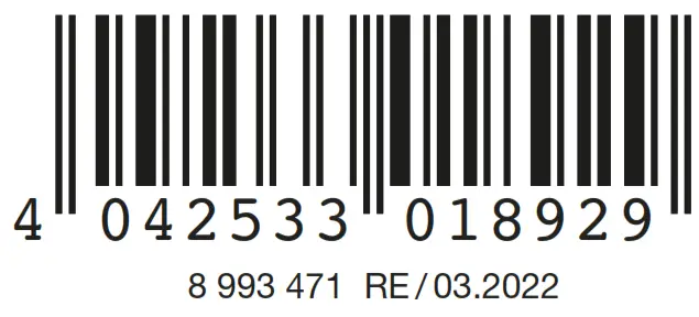 HOERMANN Garage overhead door - bar code