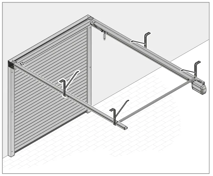 HOERMANN Garage overhead door