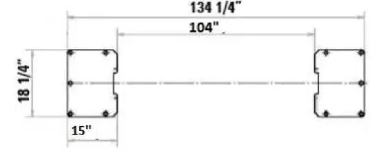 Nationwide NW-2-9K ACD 9000 Pound Two Column Automotive Lift-3