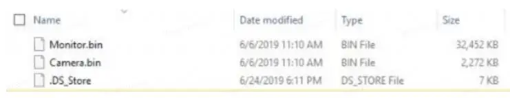 eufy Baby Monitor Firmware User Manual - Unzip the folder