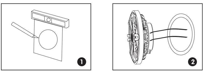 PYLE PLRGSW104BK 10 Inch Slim Waterproof Subwoofer - fig 2