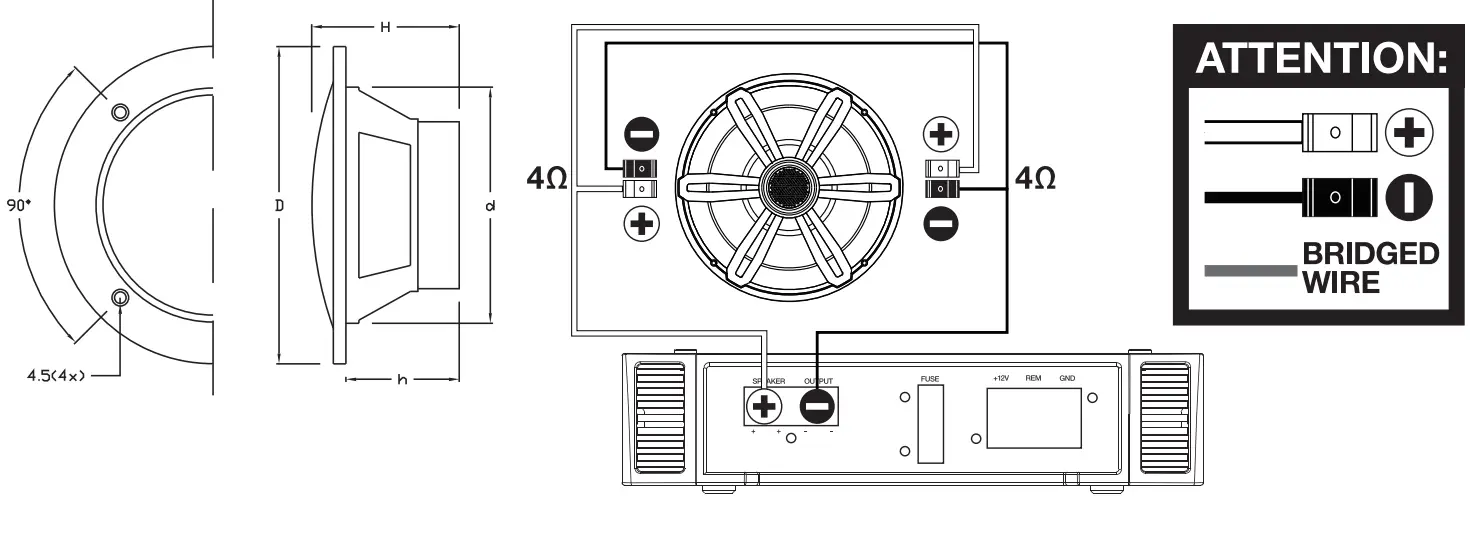 PYLE PLRGSW104BK 10 Inch Slim Waterproof Subwoofer - fig 4