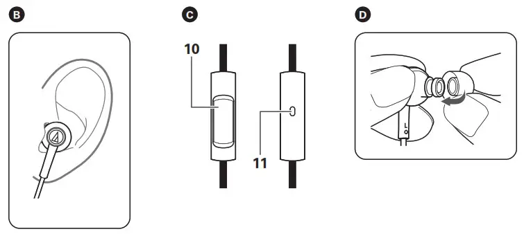 audio-technica In-Ear Headphones - Product Overview 2