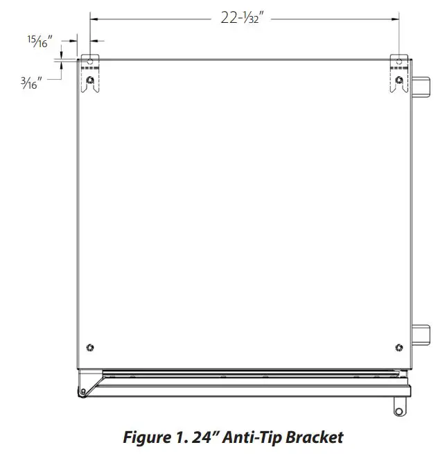 Perlick-HB24RS4-24-Inch-Undercounter-Refrigeration-fig-1