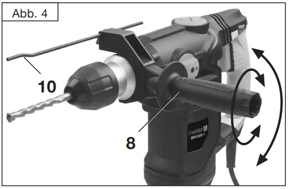 meister-MPH1500-1-1500-Watt-Pneumatic-Hammer-Drill-fig-4
