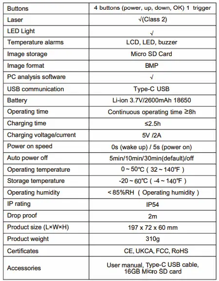UNI-T UTi712S Professional Thermal Imager-fig23