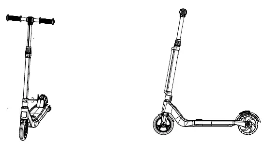 GYROCOPTERS YD531 Glow Kids Electric Scooter-3