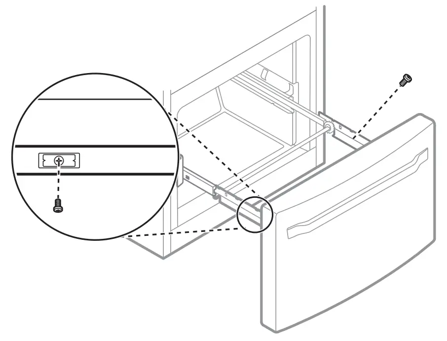 LG SRFVC2416S 24 cu ft French Door Refrigerator -both sides