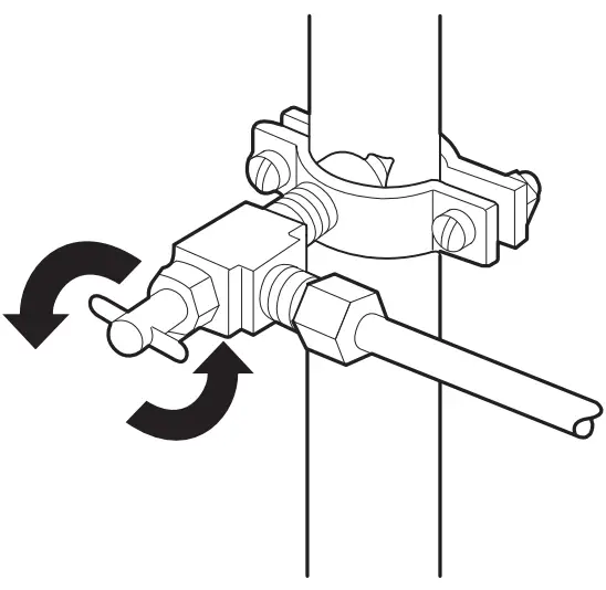 LG SRFVC2416S 24 cu ft French Door Refrigerator - dispenser