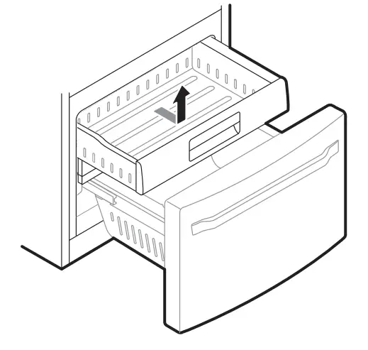 LG SRFVC2416S 24 cu ft French Door Refrigerator -nonscratching 1