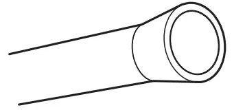 LG SRFVC2416S 24 cu ft French Door Refrigerator - tube cutter